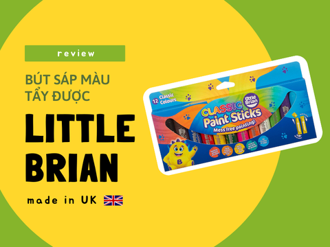 Review nhanh hộp bút màu sáp quốc dân của Anh. Kết quả không thể ngờ
