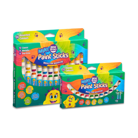 Bút sáp màu an toàn, tẩy được Little Brian - Kích thước nhỏ (Nhập khẩu UK)