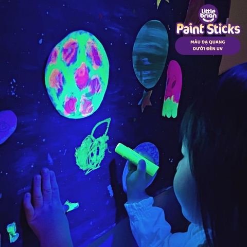 Bút sáp màu an toàn, tẩy được Little Brian - Kích thước nhỏ (Nhập khẩu UK)