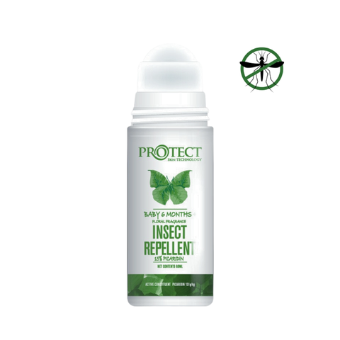 [Không hộp] Chai lăn chống muỗi và côn trùng cho trẻ nhỏ và phụ nữ mang thai từ New Zealand 15% Picaridin - Hương nhẹ