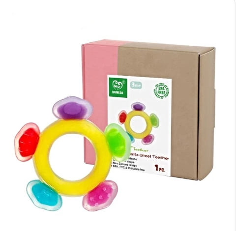 Gặm nướu hình bánh xe silicone, Haakaa