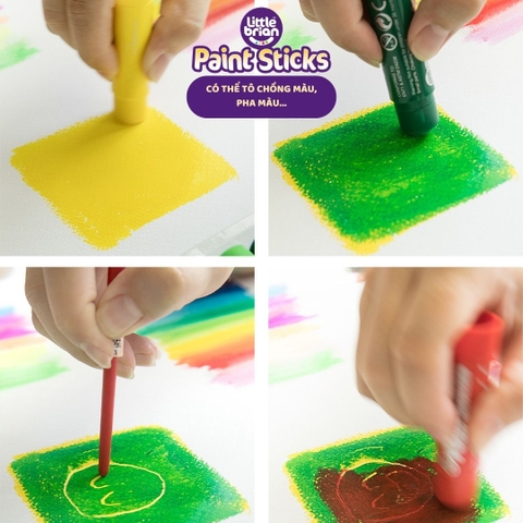 [TỔNG HỢP] Bút sáp màu tẩy an toàn, được Little Brian - Phiên bản đặc biệt (Nhập khẩu UK)
