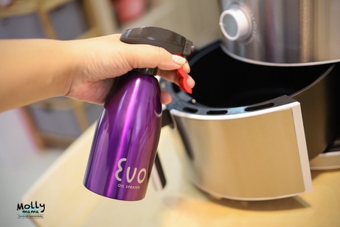 [KHÔNG HỘP] Bình xịt dầu bằng thép Inox 304 / 475ml - Evo Sprayer (Mỹ)