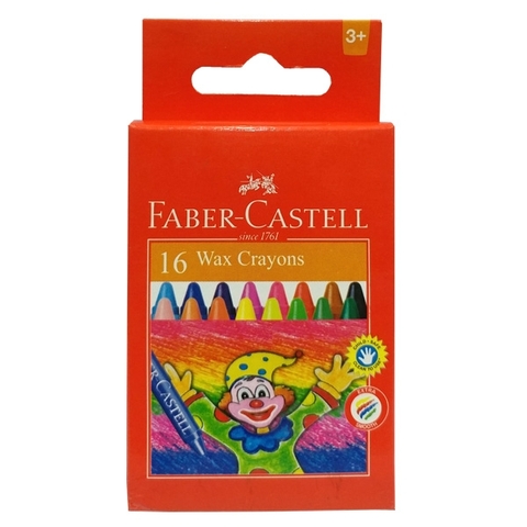 Bút sáp màu ngắn 16 màu Faber-Castell