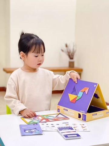 Bộ đồ chơi lắp ráp thông minh – Tangram Cấp độ nâng cao (2 người chơi)