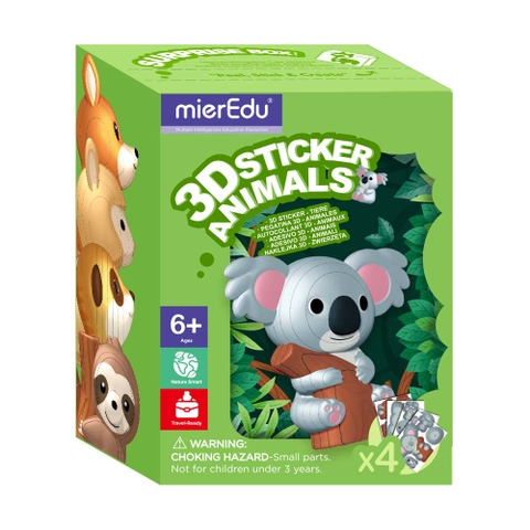 3D Sticker Blindbox  _ Hình dán mô hình 3D dễ thương ( 2 con 1 hộp )