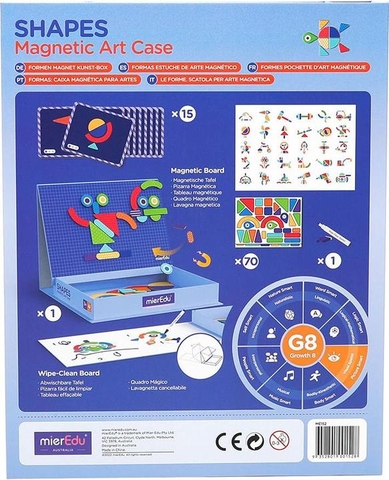 Hộp ghép hình sáng tạo cùng nam châm _ Hình học