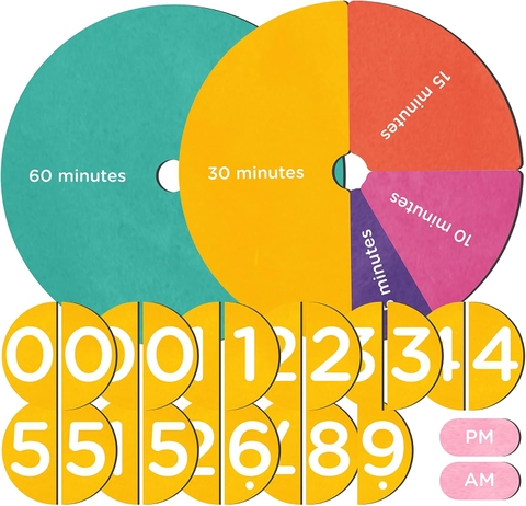 Bộ đồ chơi nam đồng hồ _ Thời gian và kỹ năng quản lý thời gian