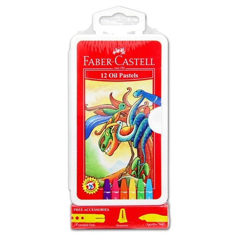 Bút sáp dầu 12 màu Faber-Castell
