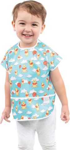 Yếm ăn tay ngắn chống nước cho trẻ em Bumkins