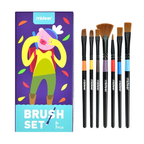 Bộ cọ vẽ cho bé Finger Paint Brush Set - MD4160