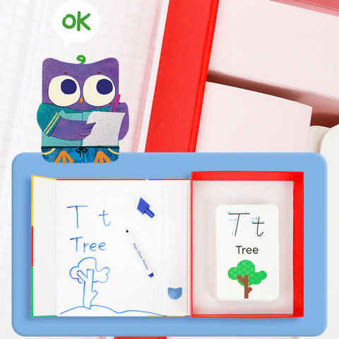 Bé tập viết chữ cái ABC _ Thẻ viết xóa