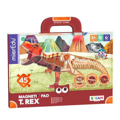 Bảng xếp hình nam châm _ Khủng long bạo chúa Trex