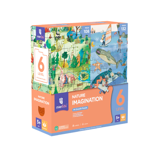 Bộ đồ chơi xếp hình 7 cấp độ - Cấp độ 6: Thiên nhiên ký thú