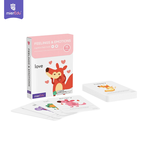 Bộ thẻ học cảm xúc, EQ cho bé Flashcard _ Từ vựng cảm xúc tiếng Anh