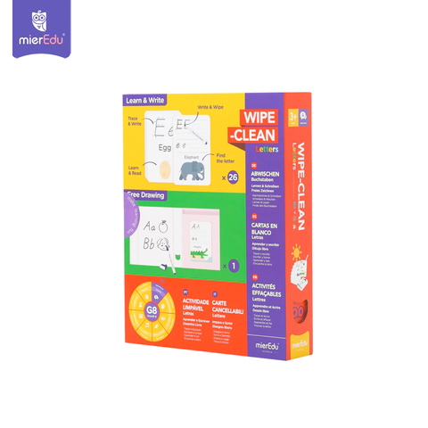 Bé tập viết chữ cái ABC _ Thẻ viết xóa