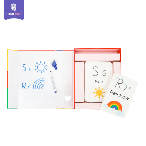 Bé tập viết chữ cái ABC và đếm số 123 _ Thẻ viết xóa