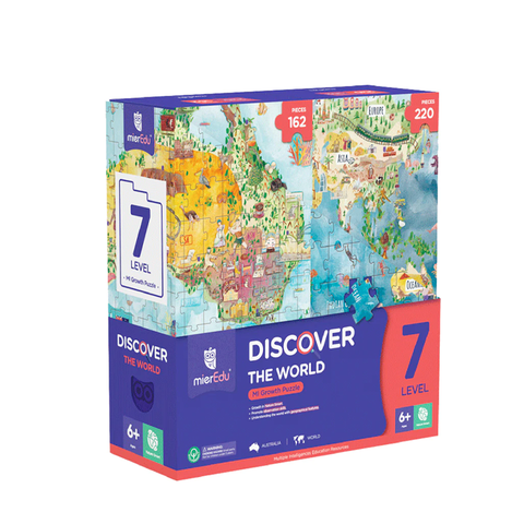 Bộ đồ chơi xếp hình 7 cấp độ - Cấp độ 7: Khám phá Thế giới