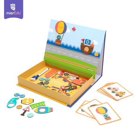 Hộp ghép hình sáng tạo cùng nam châm _ Phương tiện giao thông