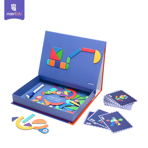 Hộp ghép hình sáng tạo cùng nam châm _ Hình học