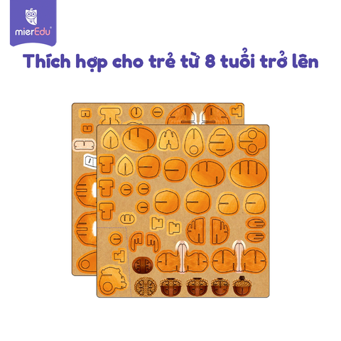 Bộ Xếp Hình 3D Mini – Sóc