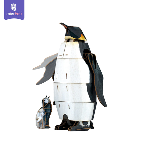 Hộp Xếp Mô Hình 3D_Chim Cánh Cụt