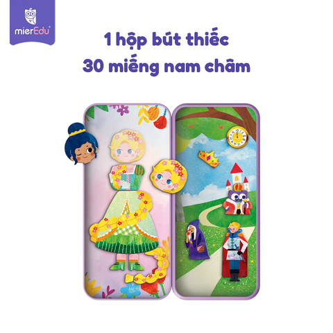 Hộp bút kèm mảnh ghép nam châm _ Cổ tích