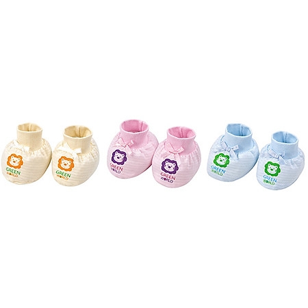 Bao chân sơ sinh vải Cotton