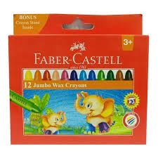 Bút sáp màu Jumbo - 12 màu 120040 Faber-Castell