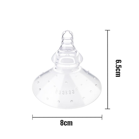 Núm trợ ti chỉnh nha silicone, Haakaa (Đế tròn)