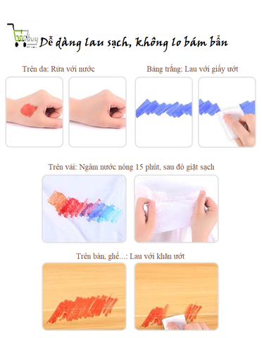 Bút lông dầu 24 màu Mideer MD4070