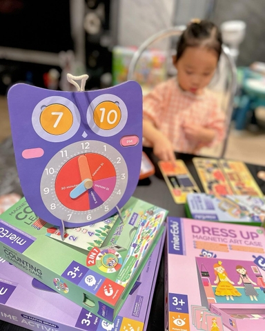 Bộ đồ chơi nam đồng hồ _ Thời gian và kỹ năng quản lý thời gian