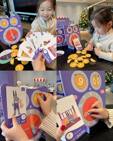 Bộ đồ chơi nam đồng hồ _ Thời gian và kỹ năng quản lý thời gian