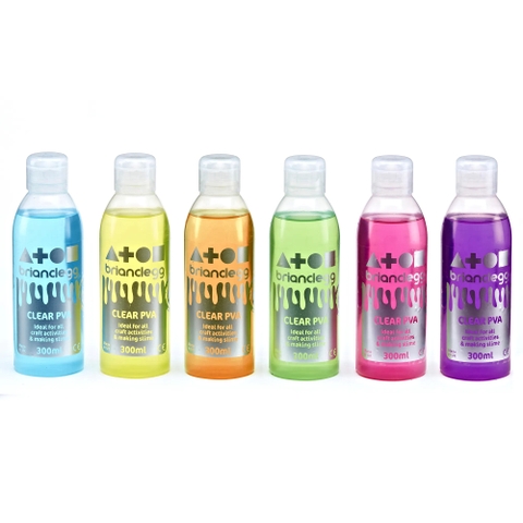 Chai keo tạo màu an toàn, không độc hại dùng để chế tạo Slime Brian Clegg từ Anh Quốc