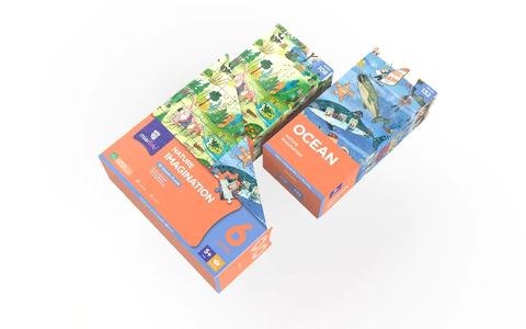 Bộ đồ chơi xếp hình 7 cấp độ mierEdu