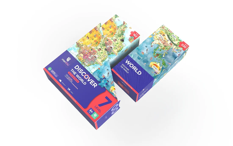 Bộ đồ chơi xếp hình 7 cấp độ mierEdu