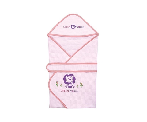 Khăn choàng quấn bé 2 trong 1 vải bông Cotton  - Simba dùng cho trẻ từ khi sơ sinh đến khi đến trường