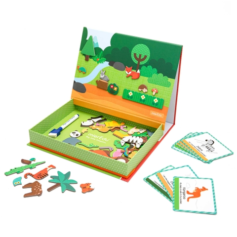 Hộp trò chơi lắp ghép nam châm sáng tạo mierEdu [Magnetic Art Case]