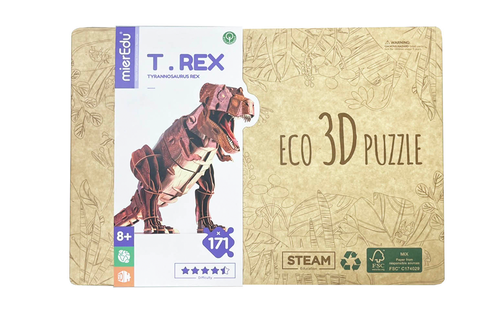 Bộ xếp mô hình 3D_ Khủng Long T-REX