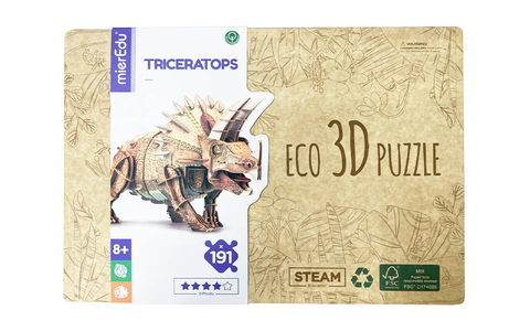 Bộ xếp mô hình 3D_ Khủng Long Ba Sừng