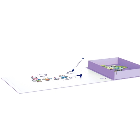 Hộp ghép hình sáng tạo cùng nam châm _ Thế giới cổ tích