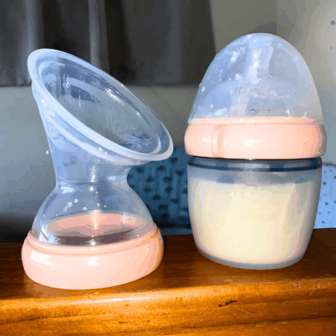 Cốc hút hứng sữa silicone Gen 3 kèm núm cho bé, Haakaa (New Zealand) / Thay thế thành bình sữa