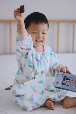 Hộp bút kèm mảnh ghép hình nam châm - Chủ đề Nghề nghiệp bé trai (Combo 3 hộp)