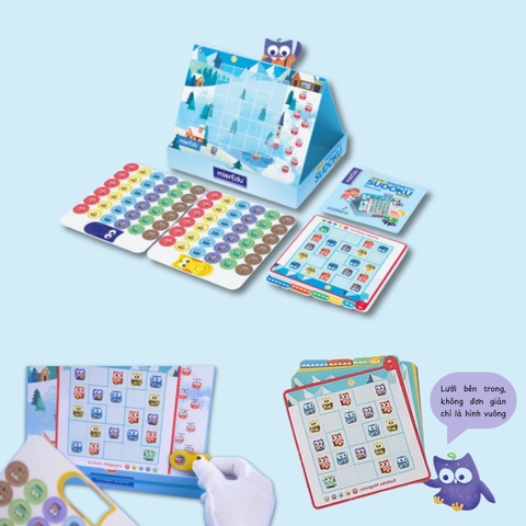 Bộ đồ chơi lắp ráp thông minh mierEdu - Sudoku [mierEdu Magnetic Sudoku Kits]