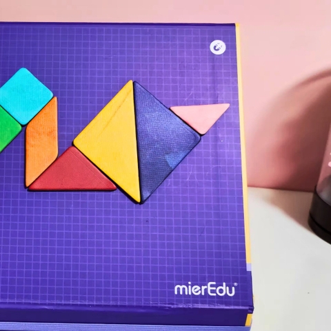 Bộ đồ chơi lắp ráp thông minh mierEdu - Tangram [mierEdu Magnetic Tangram Kits]