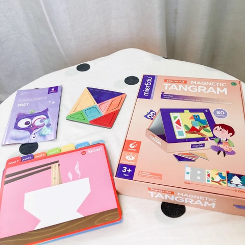 Bộ đồ chơi lắp ráp thông minh mierEdu - Tangram [mierEdu Magnetic Tangram Kits]