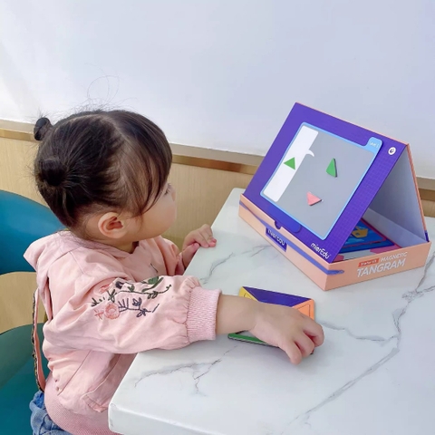 Bộ đồ chơi lắp ráp thông minh mierEdu - Tangram [mierEdu Magnetic Tangram Kits]