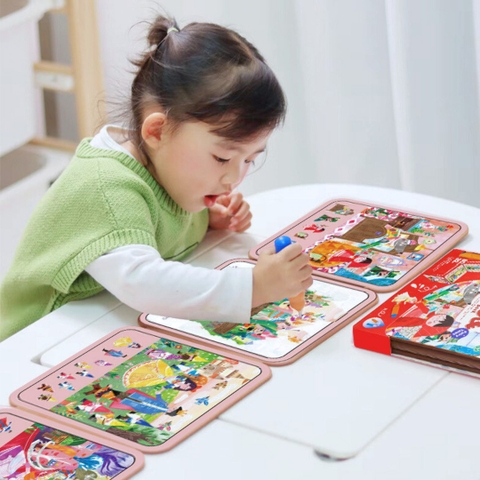 Sách tô màu nước ma thuật (chính hãng Úc), giấy premium, dùng nhiều lần không rách