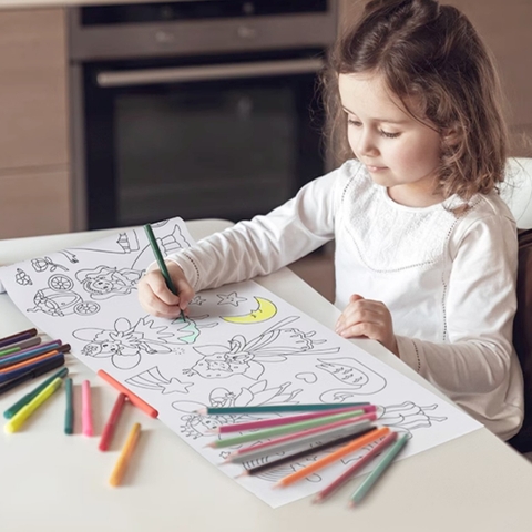 Tranh tô khổng lồ mierEdu , dán được mọi nơi nhưng không lo bị dính keo