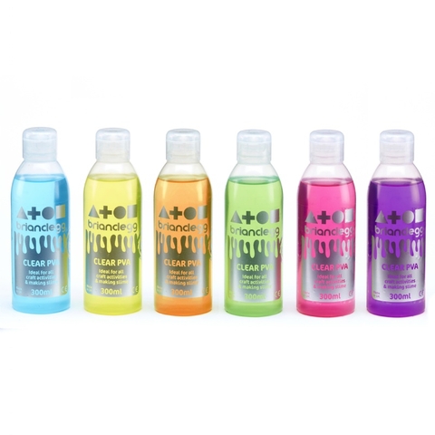 Chai keo tạo màu an toàn, không độc hại dùng để chế tạo Slime Brian Clegg từ Anh Quốc